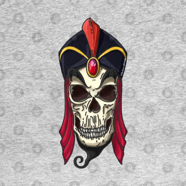 Jafar Skull by TheLoneWolfStudio